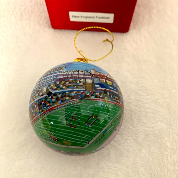 Marsha York Other - Marsha York New England Football Glass Blown Ornament
